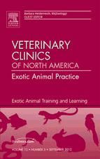 Portada de Exotic Animal Training and Learning, An Issue of Veterinary Clinics: Exotic Animal Practice (Ebook)