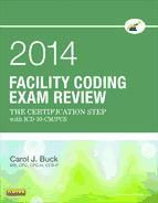 Portada de Facility Coding Exam Review 2014 - E-Book (Ebook)