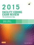 Portada de Facility Coding Exam Review 2015 - E-Book (Ebook)