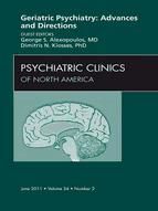 Portada de Geriatric Psychiatry, An Issue of Psychiatric Clinics - E-Book (Ebook)