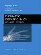 Portada de Myopathies, An Issue of Rheumatic Disease Clinics - E-Book (Ebook)