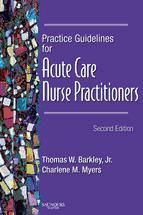 Portada de Practice Guidelines for Acute Care Nurse Practitioners - E-Book (Ebook)