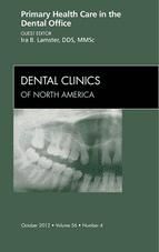 Portada de Primary Health Care in the Dental Office, An Issue of Dental Clinics - E-Book (Ebook)