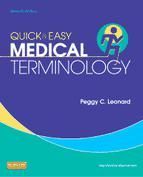 Portada de Quick & Easy Medical Terminology - E-Book (Ebook)