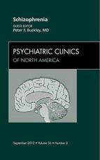 Portada de Schizophrenia, An Issue of Psychiatric Clinics - E-Book (Ebook)