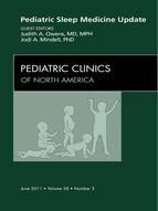 Portada de Sleep in Children and Adolescents, An Issue of Pediatric Clinics - E-Book (Ebook)