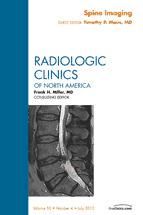 Portada de Spine Imaging, An Issue of Radiologic Clinics of North America - E-Book (Ebook)