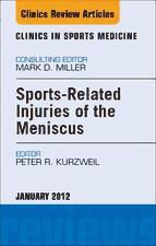 Portada de Sports-Related Injuries of the Meniscus, An Issue of Clinics in Sports Medicine - E-Book (Ebook)