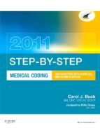 Portada de Step-By Step Medical Coding 2011 Edition - E-Book (Ebook)