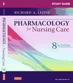 Portada de Study Guide for Pharmacology for Nursing Care - E-Book (Ebook)