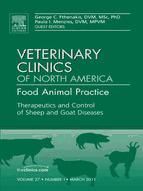 Portada de Therapeutics and Control of Sheep and Goat Diseases, An Issue of Veterinary Clinics: Food Animal Practice - E-Book (Ebook)