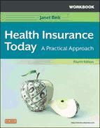 Portada de Workbook for Health Insurance Today - E-Book (Ebook)