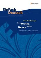 Portada de Im Westen nichts Neues. EinFach Deutsch Unterrichtsmodelle