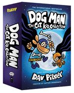 Portada de Dog Man: The Cat Kid Collection: From the Creator of Captain Underpants (Dog Man #4-6 Boxed Set)