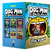 Portada de Dog Man: The Supa Epic Collection: From the Creator of Captain Underpants (Dog Man #1-6 Boxed Set)