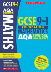 Portada de Maths Foundation Revision and Exam Practice Book for AQA