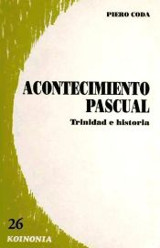 Portada de Acontecimiento pascual. Trinidad e historia