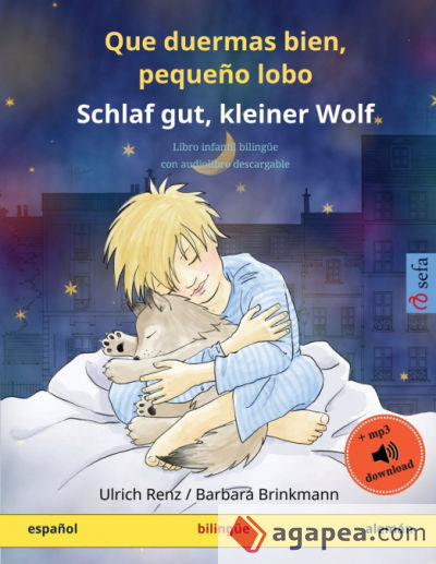 Que duermas bien, pequeño lobo - Schlaf gut, kleiner Wolf (español - alemán)