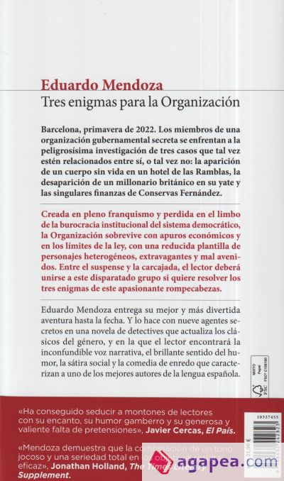 Tres enigmas para la Organización