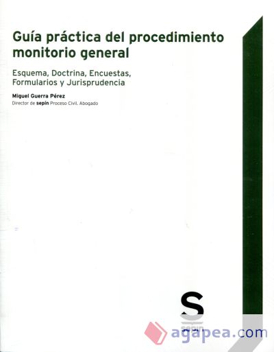 Guía práctica del procedimiento monitorio general