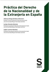 Portada de Práctica del Derecho de la nacionalidad y de la extranjería en España