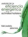 Portada de An&aacute;lisis de la eficiencia energ&eacute;tica en la actividad hotelera (Ebook)