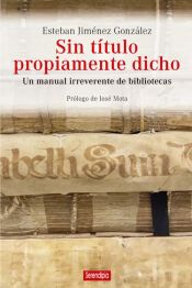 Portada de Sin título propiamente dicho