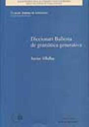 Portada de Diccionari Ballesta de gramàtica generativa