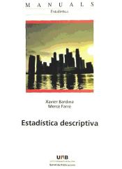 Portada de Estadística descriptiva