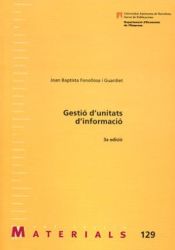 Portada de Gestió d'unitats d'informació