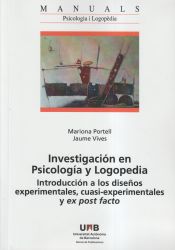 Portada de Investigación en psicología y logopedia