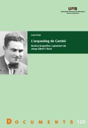 Portada de L'arqueòleg de Cambó
