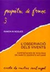 Portada de Lobservaci&oacute; dels vivents