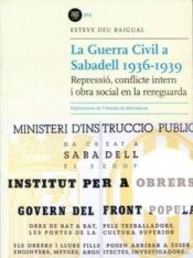 Portada de La Guerra Civil a Sabadell 1936-1939