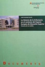 Portada de La Historia de la Enfermería en el contexto del Espacio Europeo de Educación Superior