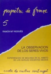 Portada de La observación de los seres vivos