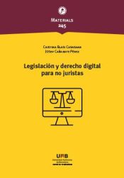Portada de Legislación y derecho digital para no juristas