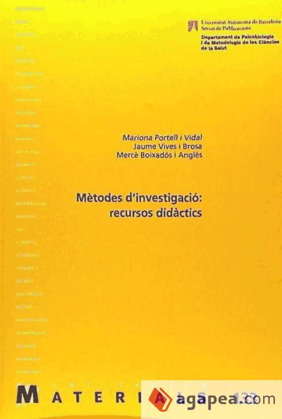 M&egrave;todes d'investigaci&oacute;: recursos did&agrave;ctics