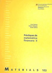 Portada de Pràctiques de matemàtica financera II