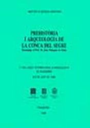 Portada de Prehistòria i arqueologia de la conca del Segre