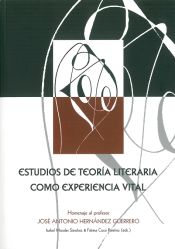 Portada de Estudios de teoría de la literatura como experiencia vital