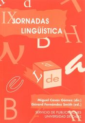 Portada de Jornadas de lingüística, IX