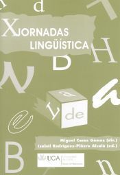 Portada de Jornadas de lingüística, X