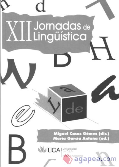 Jornadas de lingüística, XII (Cádiz, 30 de marzo al 1 de abril de 2009)