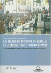 Portada de Relaciones intergubernamentales en el derecho constitucional español