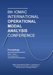 Portada de 6Th IOMAC International Operational Modal Analysis Conference (Gijón 12-14 mayo 2015)