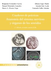 Portada de Anatomía del sistema nervioso y órganos de los sentidos