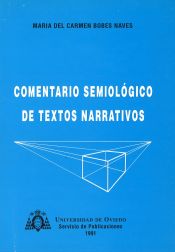 Portada de Comentario semiol¢gico de textos narrativos