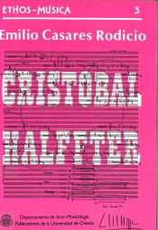 Portada de Cristóbal Halffter