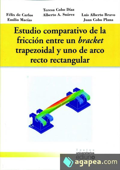 Estudio comparativo de la fricción entre un bracket trapezoidal y uno de arco recto rectangular